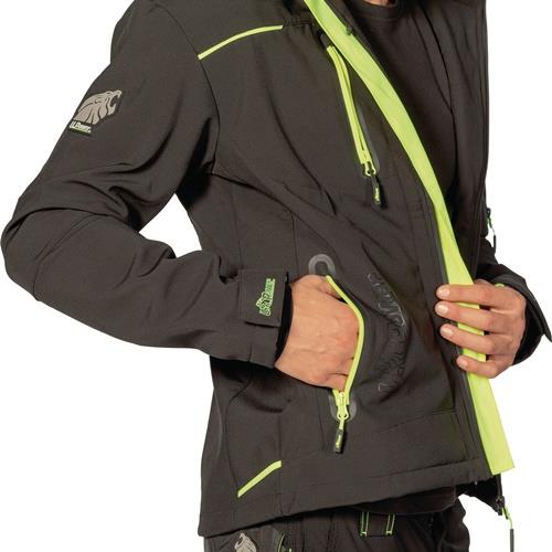 U.POWER Softshelljacke Space Gr.2XL schwarz/carbon U.POWER