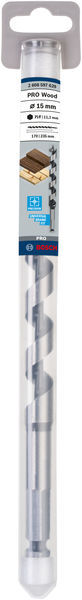 BOSCH Holzschlangenbohrer, Sechskant 15 x 170 x 235 mm, d 11,1 mm