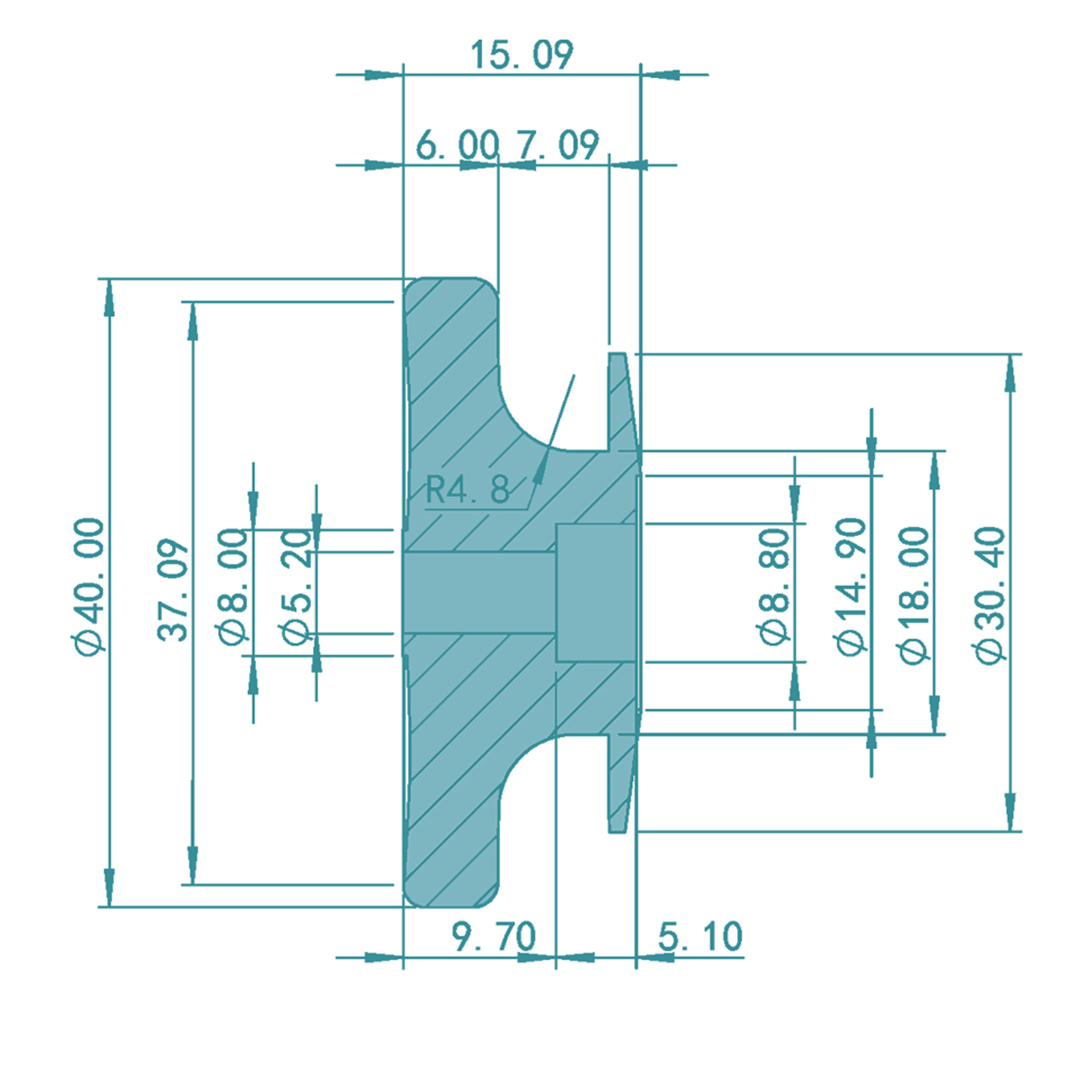 FEPS Tool Rolle FE-RD004 für Dichtungseinroller FE-DE001 Ausführung 4 weiß FEPS Tool Rolle FE-RD004 für Dichtungseinroller FE-DE001 Ausführung 4 weiß