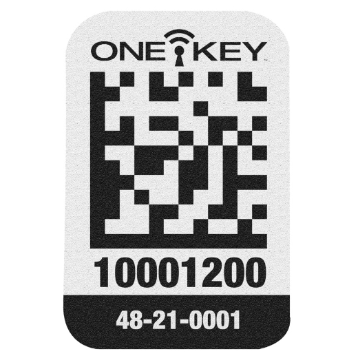 AIDTSP QR-Code Sticker Plastik 200 Stück klein AIDTSP