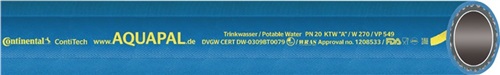 CONTITECH Trinkwasserschlauch AQUAPAL® ID 19mm Wandst.4,2mm L.40m Rl.CONTINENTAL