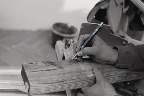 OX TOOLS Tieflochbleistiftset TRACER PRO Series schwarz Strich-B.2,8mm OX TOOLS