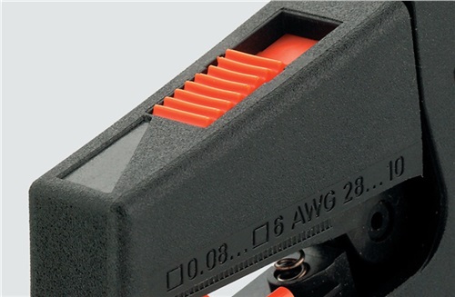 WEIDMÜLLER Automatikabisolierzange Stripax® 16 L.190mm 6-16 (AWG 10...6) mm²