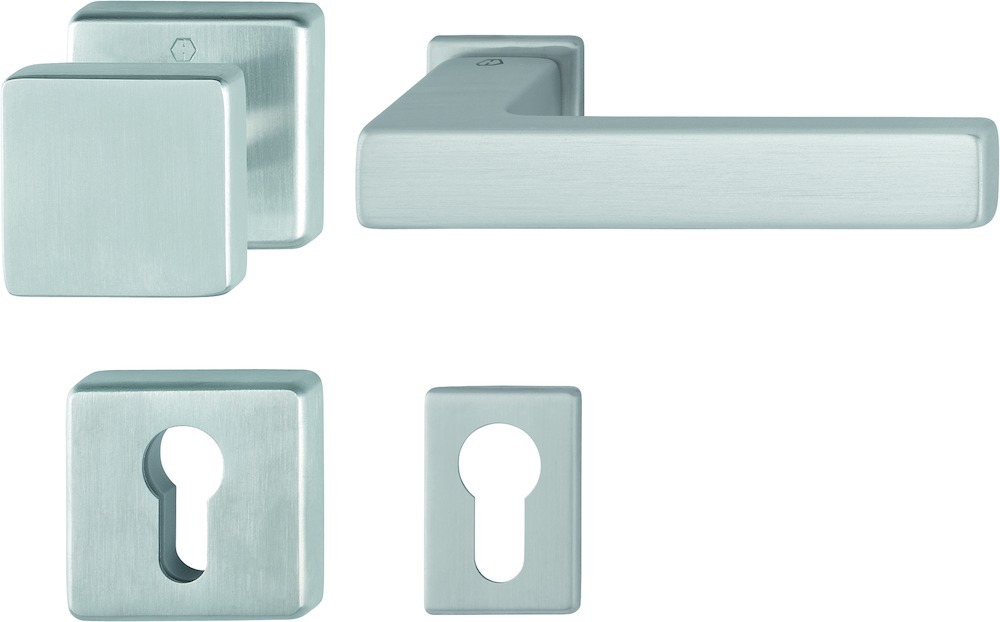 HOPPE® Wechselgarnitur mit Rosetten Austin 43L/52K/52KS/668P/669PS-SK/1769, Aluminium, 11719849 HOPPE® Wechselgarnitur mit Rosetten Austin 43L/52K/52KS/668P/669PS-SK/1769, Aluminium, 11719849