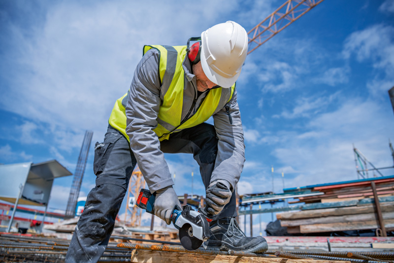 BOSCH Akku-Winkelschleifer BITURBO mit X-LOCK GWX 18V-15 P