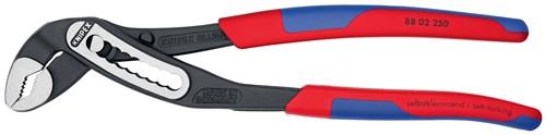 KNIPEX Wasserpumpenzange Alligator® L.250mm Spann-W.46mm pol.Mehrkomp.-Hüllen KNIPEX