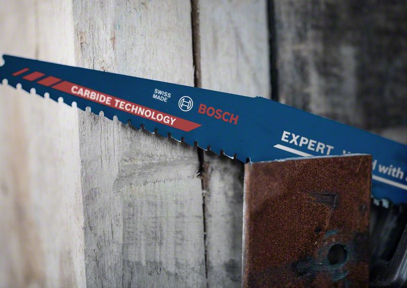 BOSCH EXPERT ‘Wood with Metal Demolition’ S 1167 XHM Säbelsägeblatt, 3 Stück. Für Säbelsägen BOSCH EXPERT ‘Wood with Metal Demolition’ S 1167 XHM Säbelsägeblatt, 3 Stück. Für Säbelsägen