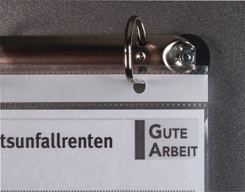 EICHNER 4-Ringmechanik verz.f.DIN A4 Hüllen EICHNER