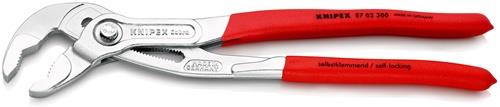 KNIPEX Wasserpumpenzange Cobra® L.300mm Spann-W.60mm verchr.Ku.-Überzug KNIPEX