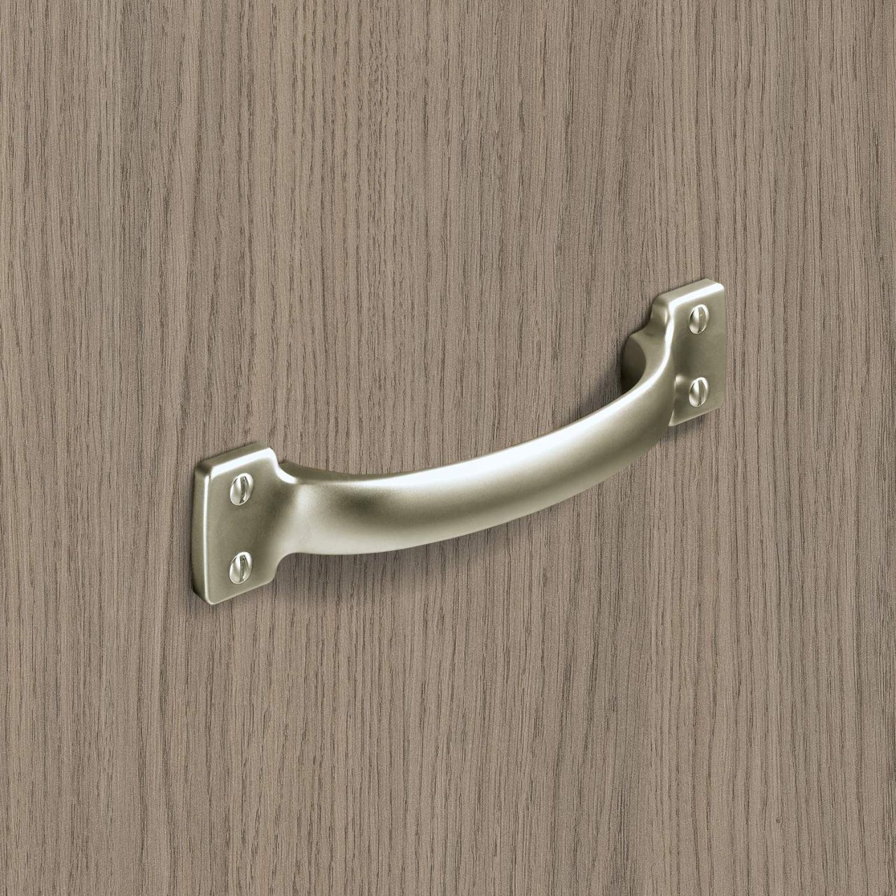 HETTICH Griff Flavia, •–• 96, L 145 mm, B 28 mm, H 28 mm, Vernickelt matt, 115293 HETTICH Griff Flavia, •–• 96, L 145 mm, B 28 mm, H 28 mm, Vernickelt matt, 115293