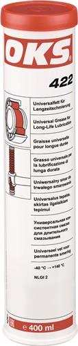 OKS Universalfett f.Langzeitschmierung OKS 422 400ml hell Kartusche OKS