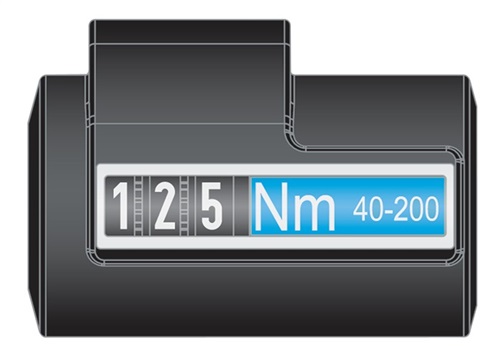 HAZET Drehmomentschlüssel 5121-2CLT 1/2 Zoll 20-120 Nm HAZET