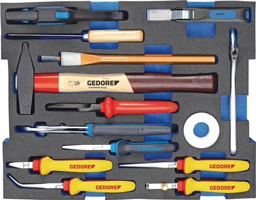 GEDORE Werkzeugsortiment 1100-02 36-tlg.Elektriker L-Boxx GEDORE