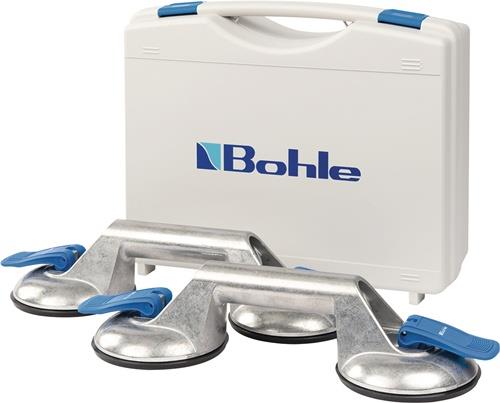 VERIBOR® Saugheber-Set Trgf.60kg Kopf-D.120mm 2 Köpfe Alu.2 St./Set VERIBOR