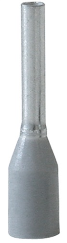 WEIDMÜLLER Aderendhülse L.L1/L2 14,0/8,0mm schwarz m.Ku.-Kragen 100St./Btl.