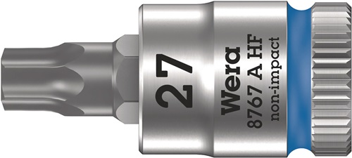 WERA Steckschlüsseleinsatz 8767 A HF TORX® 1/4 Zoll T27 L.28mm WERA WERA Steckschlüsseleinsatz 8767 A HF TORX® 1/4 Zoll T27 L.28mm WERA