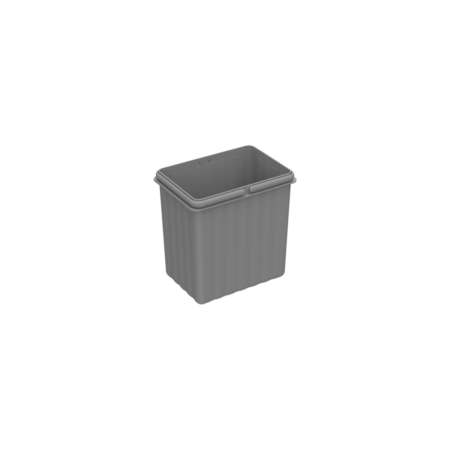 HETTICH Bin.it Flex, 5,5 l, Kunststoff grau, 155 x 223 x 230 mm, 9136188