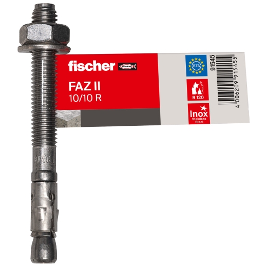 FISCHER Bolzenanker FAZ II Plus 10/10 R E