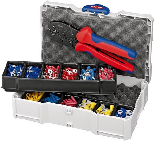 KNIPEX Kabelverbindersortiment 286-tlg.0,5-6 mm² Ku.-Box KNIPEX