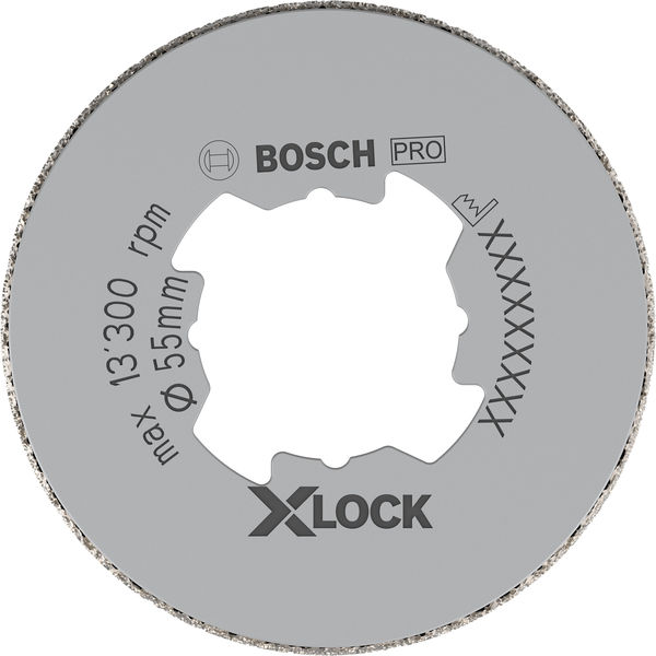 BOSCH Diamanttrockenbohrer X-LOCK Best for Ceramic Dry Speed, 55 x 35 mm
