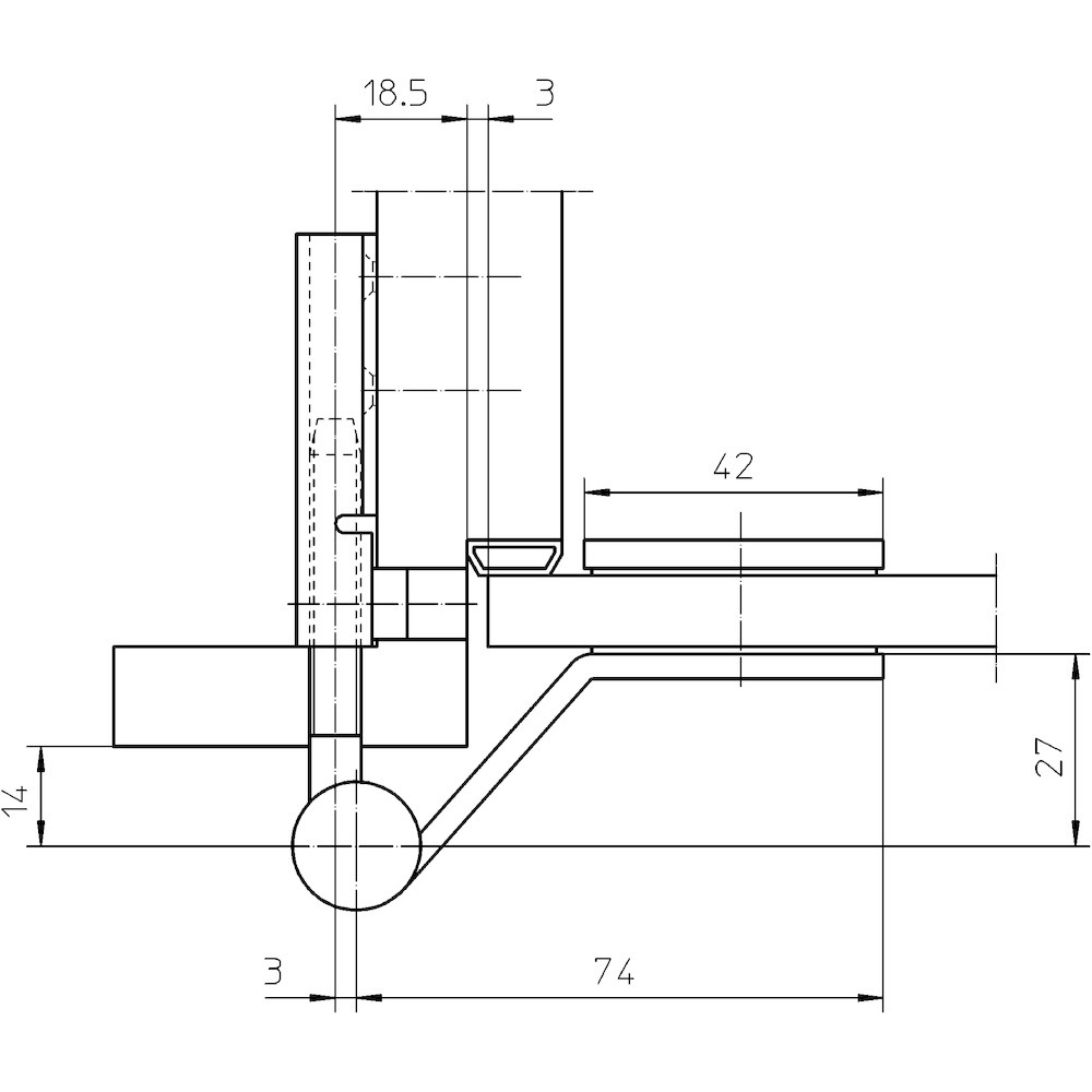 SIMONSWERK Ganzglastürband VARIANT® VG 3990