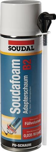 SOUDAL 1K-Montageschaum SOUDAFOAM 500 ml B2 champagner m.Einw.-Handsch.Dose SOUDAL