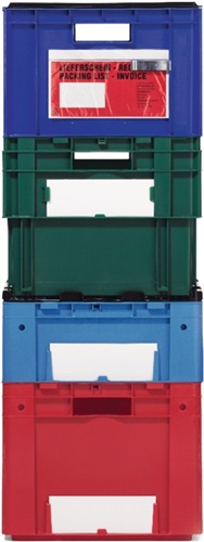 LA-KA-PE Drehstapelbehälter PP blau L600xB400xH320mm LA-KA-PE