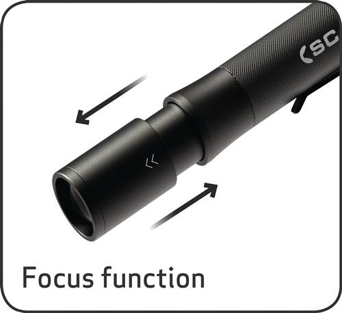 SCANGRIP LED-Taschenlampe FLASH 600 R 600 lm Li-Ion 150m SCANGRIP