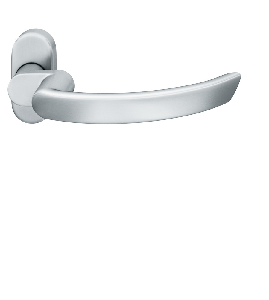 FSB Drücker-Halbgarnitur ohne Schlüsselrosette 06 1119, oval, VK 8 mm, Edelstahl