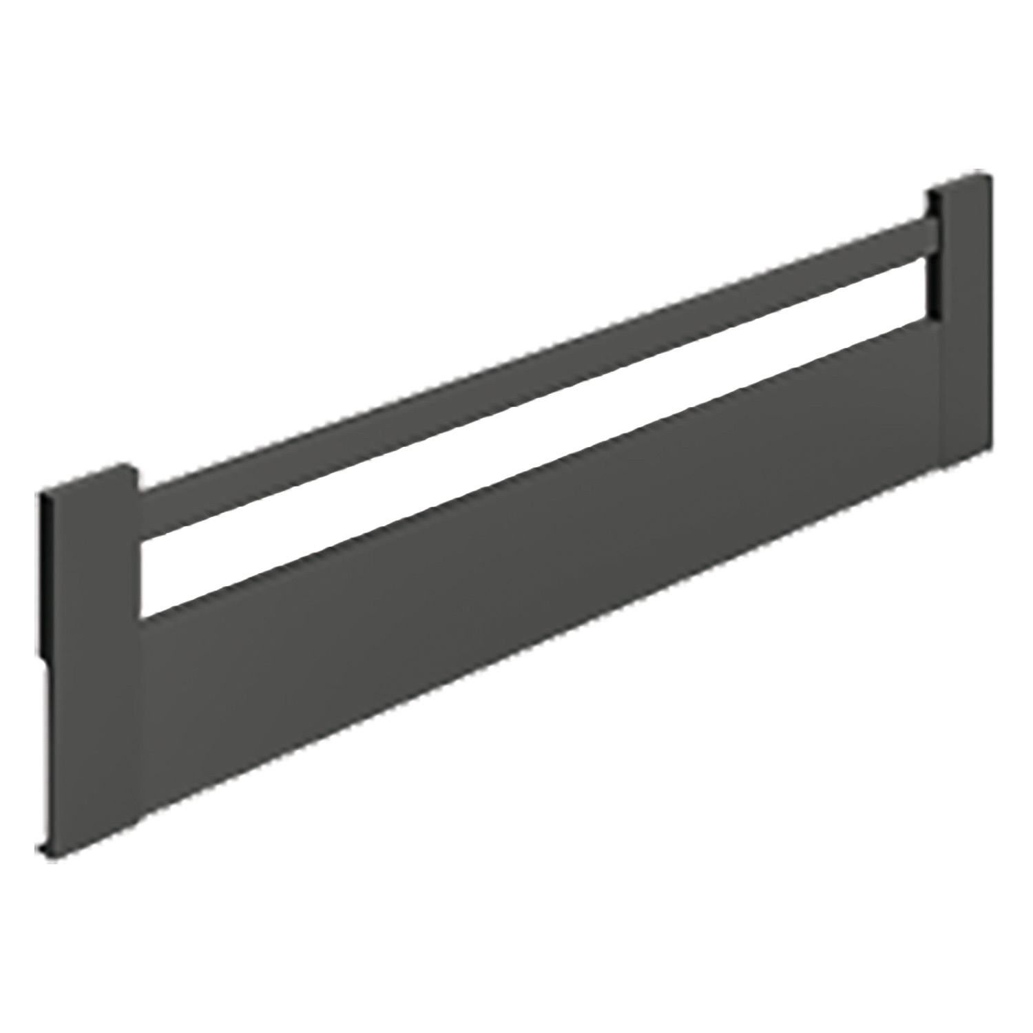 HETTICH Front für Innenauszug ArciTech, 186 x 400 mm, anthrazit, 9140104