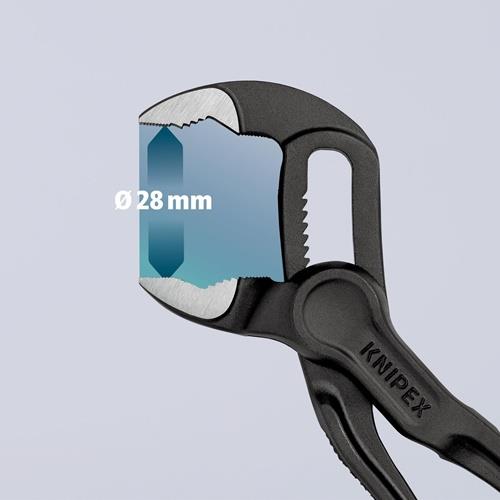 KNIPEX Wasserpumpenzange Cobra® XS L.100mm Spann-W.24mm KNIPEX KNIPEX Wasserpumpenzange Cobra® XS L.100mm Spann-W.24mm KNIPEX