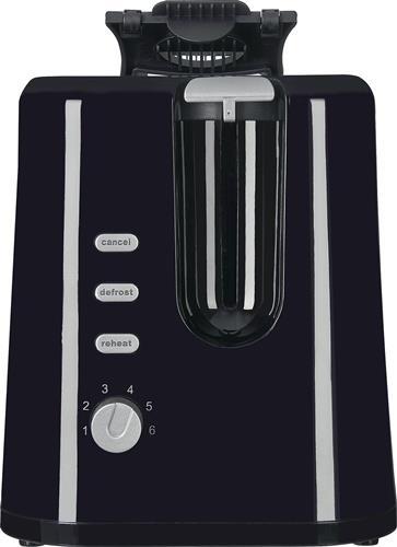 Nordwest 2-Schlitz Toaster TA 3102 swi 870 W schwarz-Inox ,2 Toastscheiben