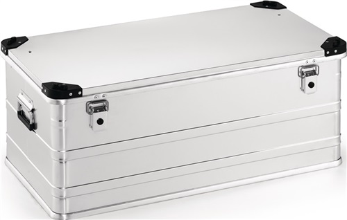 Nordwest Aluminiumbox L902xB495xH380mm 140l m.Klappverschluss u.Stapelecken