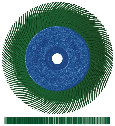 TYROLIT Radialbürste SUNBURST Ø152xB12,7x25,4mm 50 Alox/Korund TYROLIT
