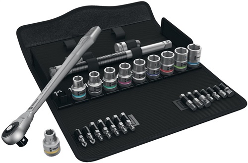WERA Steckschlüsselsatz 8100 SA 7 Zyklop 28-tlg.1/4 Zoll SW 5-13mm Z.76 6KT WERA WERA Steckschlüsselsatz 8100 SA 7 Zyklop 28-tlg.1/4 Zoll SW 5-13mm Z.76 6KT WERA