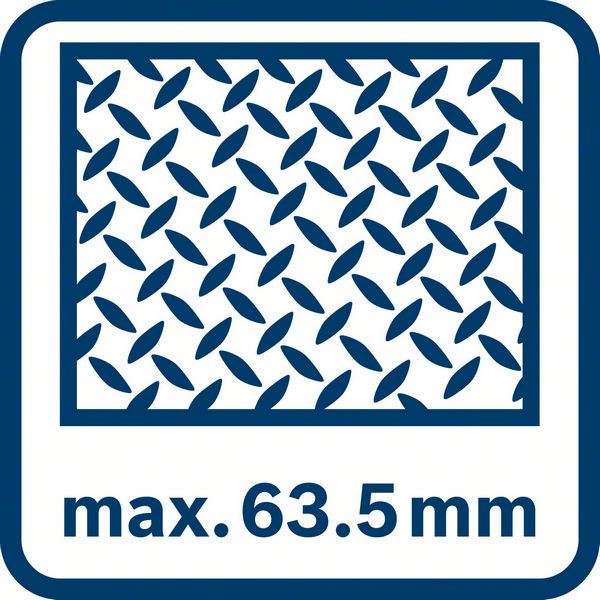 BOSCH Akku-Bandsäge GCB 18V-63, Solo Version, L-BOXX