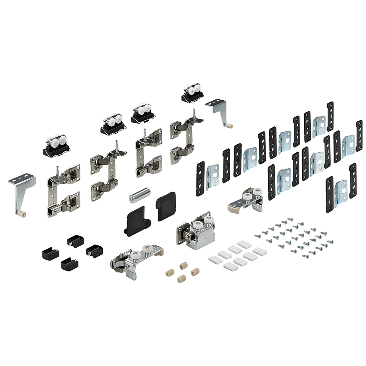 HETTICH Set Wing 77 20 kg/Türfügel, 70987