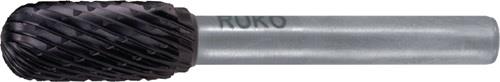 RUKO Frässtift WRC D.8mm Kopf-L.18mm Schaft-D.6mm HM TiCN Verz.KVZ 4 RUKO