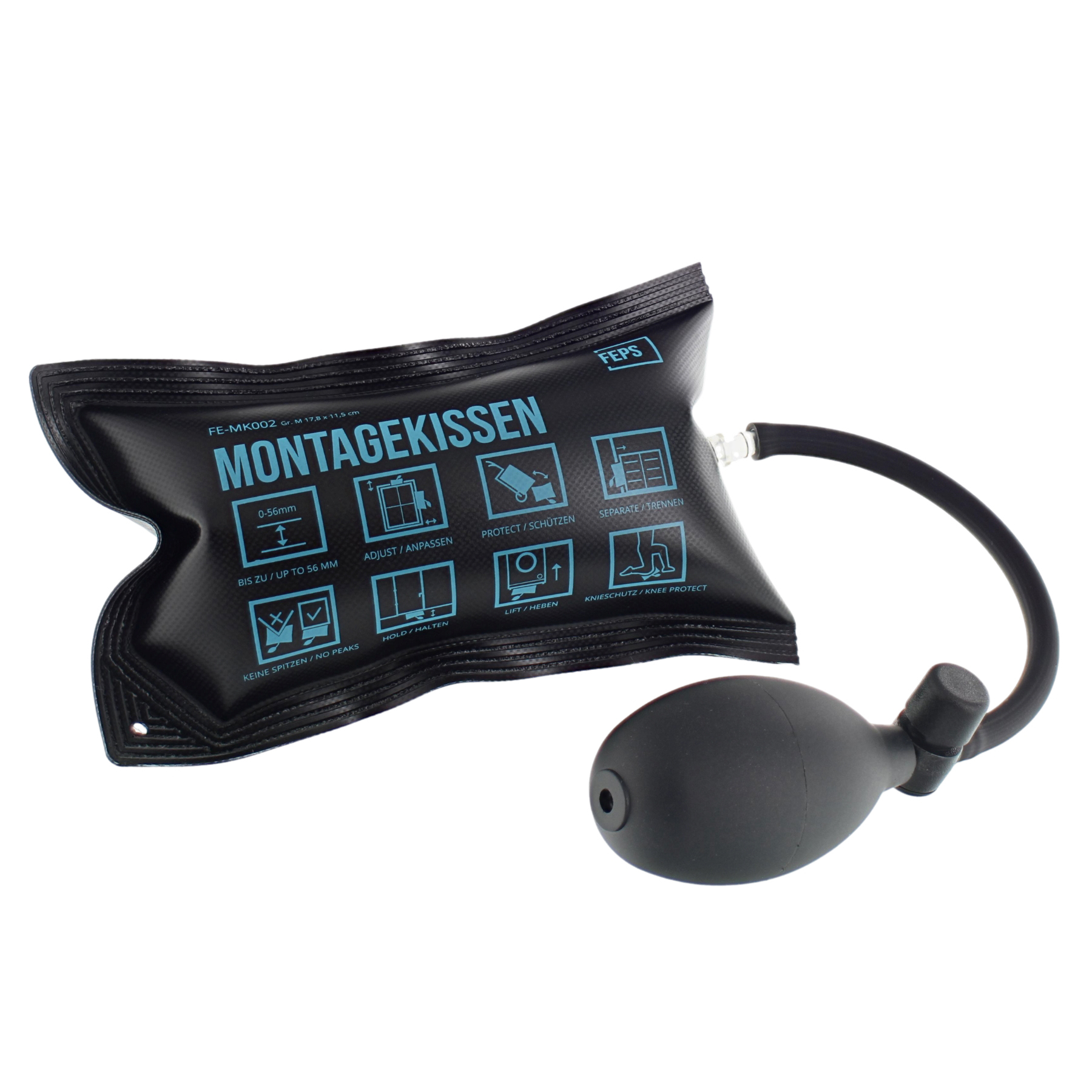 FEPS Tool Montagekissen Gr. M 17,8x11,5 FE-MK002 schwarz FEPS Tool Montagekissen Gr. M 17,8x11,5 FE-MK002 schwarz
