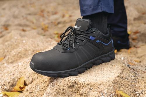 WICA Sicherheitsschuh VEZZO Gr.42W.10,5 schwarz/blau S3 SRC EN20345 Action-Nubuk WICA