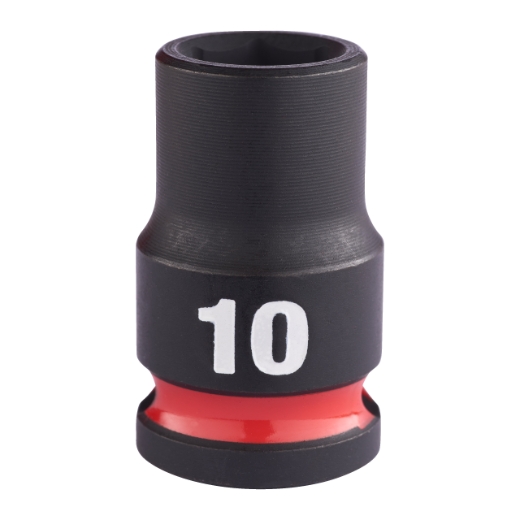 MILWAUKEE 10 x 32 mm SHOCKWAVE Schlagnuss 3/8" kurz