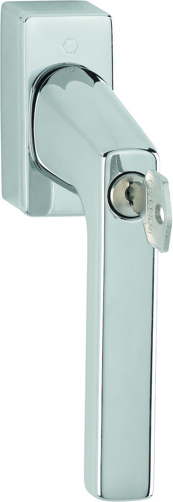 HOPPE® Fenstergriff absperrbar Dallas M0643S/US943 100NM, mit Schrauben, Messing