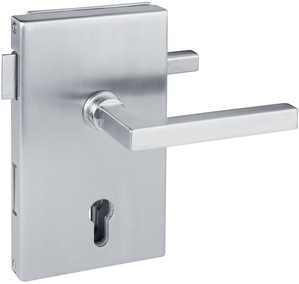 HERMAT Ganzglastürschloss MOLINA 6053, 10 mm Glas, Edelstahl