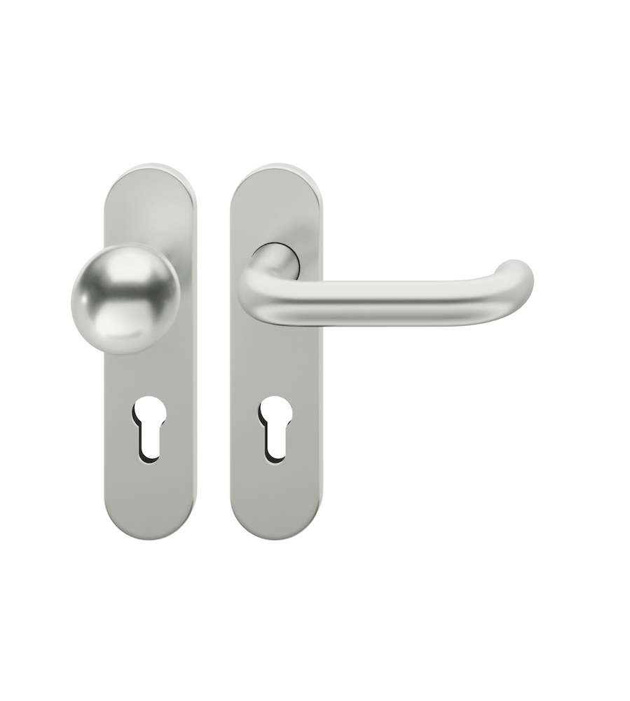 FSB Wechselgarnitur mit Kurzschild 72 1146, AGL3, Aluminium