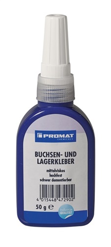 PROMAT CHEMICALS Buchsen-/Lagerkleber hf.mf.grün 50g Flasche PROMAT CHEMICALS