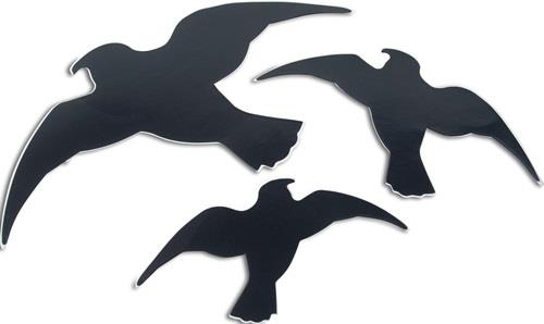WINDHAGER Vogel-Silhouette Easy Sticker 3 St.WINDHAGER