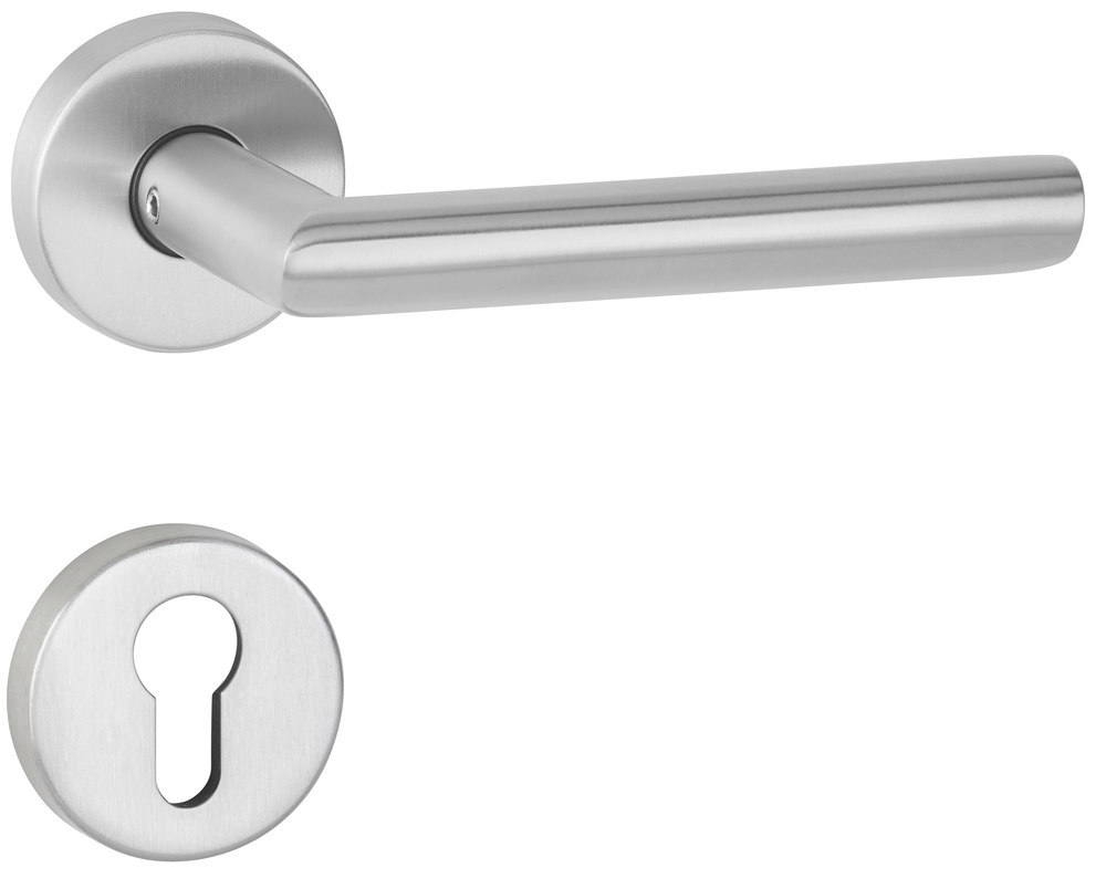 HERMAT Wechselgarnitur mit Rosetten VIP 1355/2036.K/3127, Edelstahl