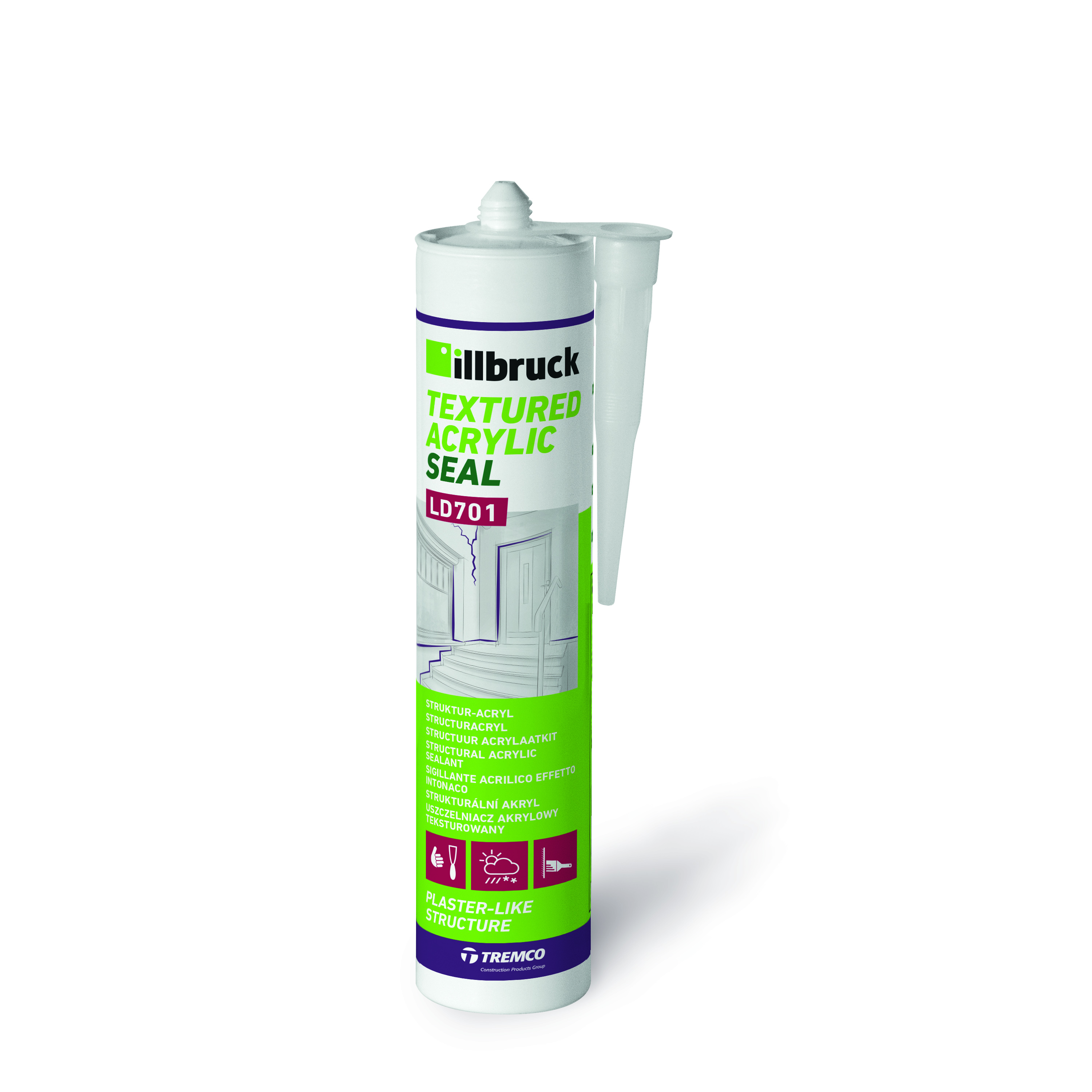 ILLBRUCK LD701 Struktur-Acryl