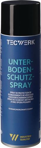 TECWERK Unterbodenschutz-Spray schwarz 500ml Spraydose TECWERK