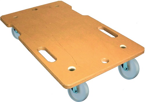 BS ROLLEN Transportroller D.75mm 150kg L600mm B350mm Ku.HO m.Griffmulde BS ROLLEN